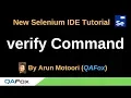 New Selenium IDE - Part 79