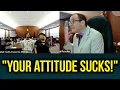 ARROGANT(?) Teen With Defensive Mom Gets Tough Lesson from Judge