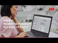 Meet RobotStudio AI Assistant - a new level of smart programming and productivity