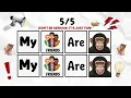 Say The Word On Beat Challenge Level 1 - 5 Level Easy to Insane