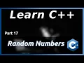 Generating Random Numbers - C Tutorial Part 17