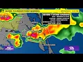 Weather Radar Storms Including Some Possibly Severe Thunderstorms in Virginia and North Carolina