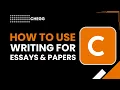 How to Use Chegg Writing for Essays Papers