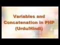 PHP for Beginners in - Tutorial 05 Variables and Concatenation in PHP
