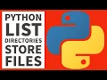 Python Programming - Store List Entries In Text File 2023