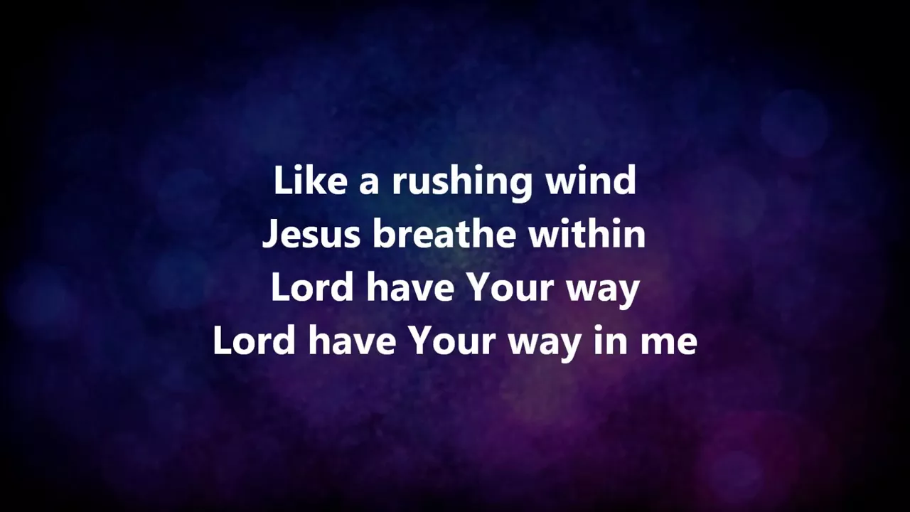 I Surrender (Here I am down on my knees again) Hillsong Lyric Video