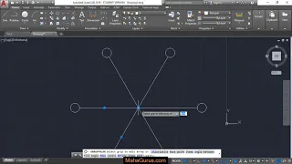 How to Use Polar Array in AutoCAD - Polar Array AutoCAD Tutorial