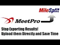 Results from MeetPro to MileSplit the Easy Way
