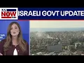 Israeli Government update amid ongoing Iran conflict