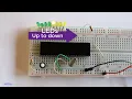 Blinking LEDs up to down use pic microcontroller with code