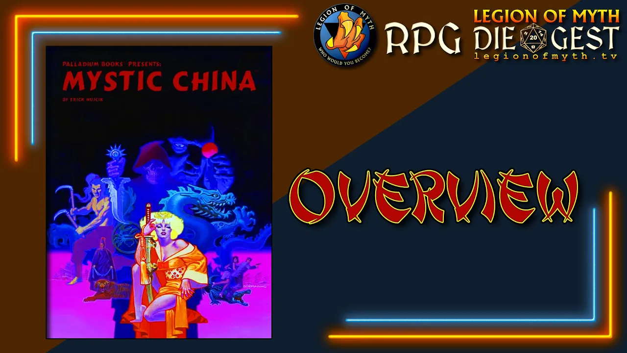 Mystic China (by Palladium Books) - Overview