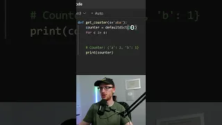 Python Dictionary Defaultdict and Counter Tricks