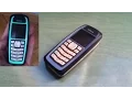 Nokia 3100 glowing test (charging photons) original phosphorescent case
