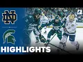 Notre Dame vs Michigan State | NCAA College Hockey | Highlights - November 14, 2025