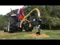 County Line Post Hole Digger Operation Review Fence Construction