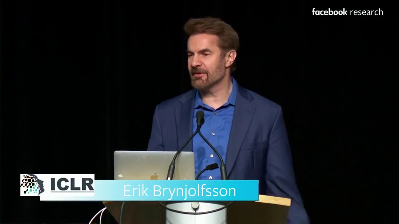 Erik Brynjolfsson: What Can Machine Learning Do? Workforce Implications (ICLR 2018)