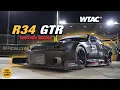 Download Lagu R34 Nissan GT-R Skyline by Croydon Racing - WORLD TIME ATTACK CHALLENGE
