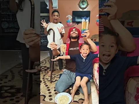 معكرونه|اندومى|سباكيتى|حزن باب الحاره|لما امك تعمل معكرونة واندومي|Indomie|Spaghetti|Macaroni😋😂😂