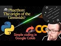 The Geminids The Asteroid Phaethon Python Coding