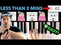 Memorize the Piano Notes in Under 2 Minutes Easy