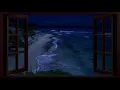 Sleep With Window Open to The Ocean - Deep Sleeping With Relaxing Ocean Sounds At Orchid Bay