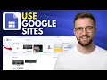 How to use Google Sites Step By Step 2026