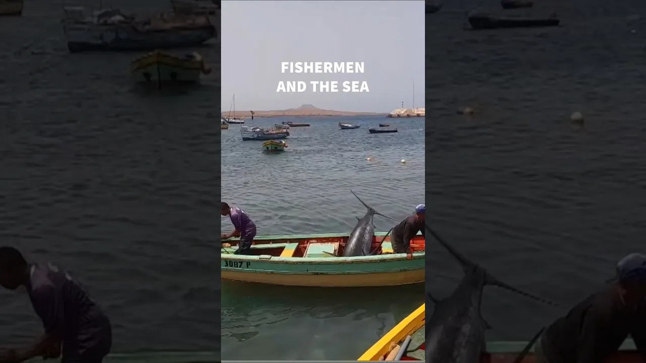 Fishermen and the sea. Real deal #sailinglifestyle #windevoyage #caboverde #africa