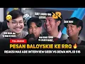 Download Lagu PESAN BALOYSKIE KE RRQ 🔥 NGAKAK INTERVIEW GEEK 🤣 REAKSI MAS ADE INTERVIEW GEEK VS DEWA MPL ID S16