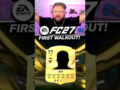 MY FIRST WALKOUT ON FC 27 ULTIMATE TEAM! #FC27 #packopening #FUT27 #EAFC27