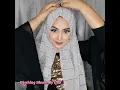 Download Lagu Simple \u0026 Cute Hijab Tutorial with Party Hijab| Quick Hijab Tutorial| Blushing bloom by Iffat