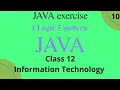 one logic five pattern class 12 java term 2 Saral Programming Nested loop in java