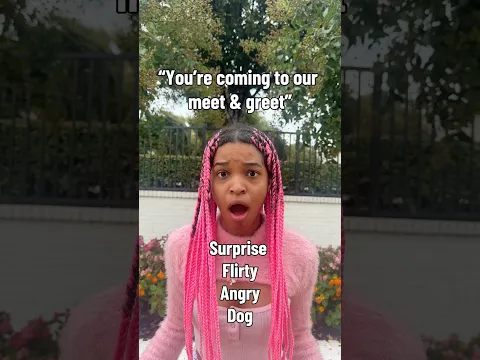 SHE BARKED!?😳 (WE’RE HAVING A MEET & GREET!🎉)