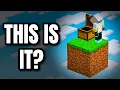 Starting From NOTHING | Let's Play Minecraft Skyblock Episode 1 (Java/Bedrock Server IP)