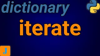 Python Iterate Through Dictionary