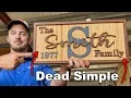 This CNC Sign Is Easier Than It Looks
