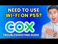 How to Use Cox Wifi on PS5 2025 Method