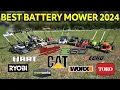 Best Battery Lawn Mower 2024 EGO Milwaukee ECHO Ryobi