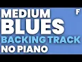 Blues in F Backing Track 120 bpm - NO PIANO