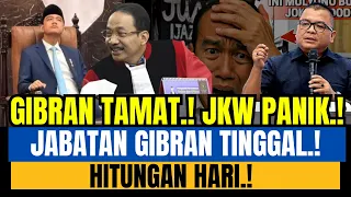 GIBRAN TAMAT MASA JABATAN GIBRAN TINGGAL HITUNGAN HARI.?
