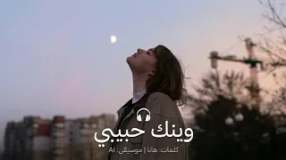   وينك حبيبي   طرب استكنان   أجمل أغنية حب حزينة                                   دندنها
