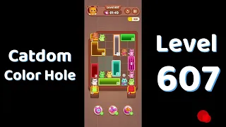 Catdom Color Hole Level 607 Screenshot