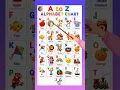 A to Z alphabet chart
