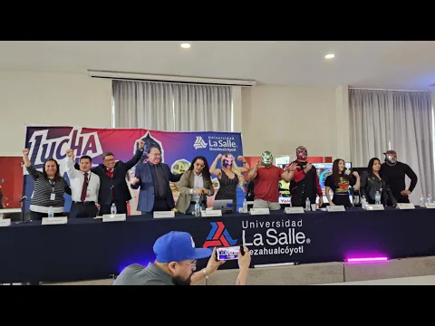 Conferencia LA SUPER X EN EL COLEGIO LA SALLE CAMPUS CIUDAD NEZA