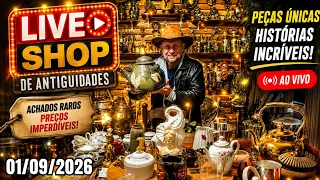 Ginho LIVE SHOP ANTIGUIDADES ao vivo!