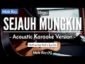 Lagu Sejauh Mungkin (Karaoke akustik) - Ungu (Male Key | HQ Audio)