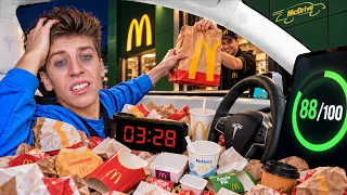 JEM 100 OKRĄŻEŃ w DRIVE-THRU ZANIM ZASNĘ!