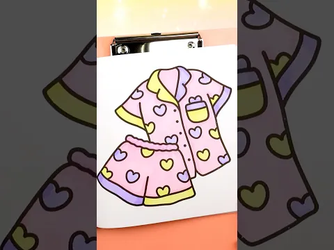 Satisfying ASMR coloring Coco Wyo Fashion Vibes by only 3 Ahuhu Art Markers #coloreaconmigo