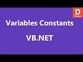 VB Net Variables and Constants