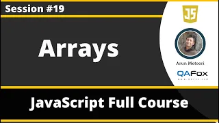 Arrays in JavaScript JavaScript for Beginners - Part 20