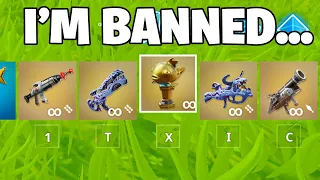 I Used 101 Banned Fortnite Items